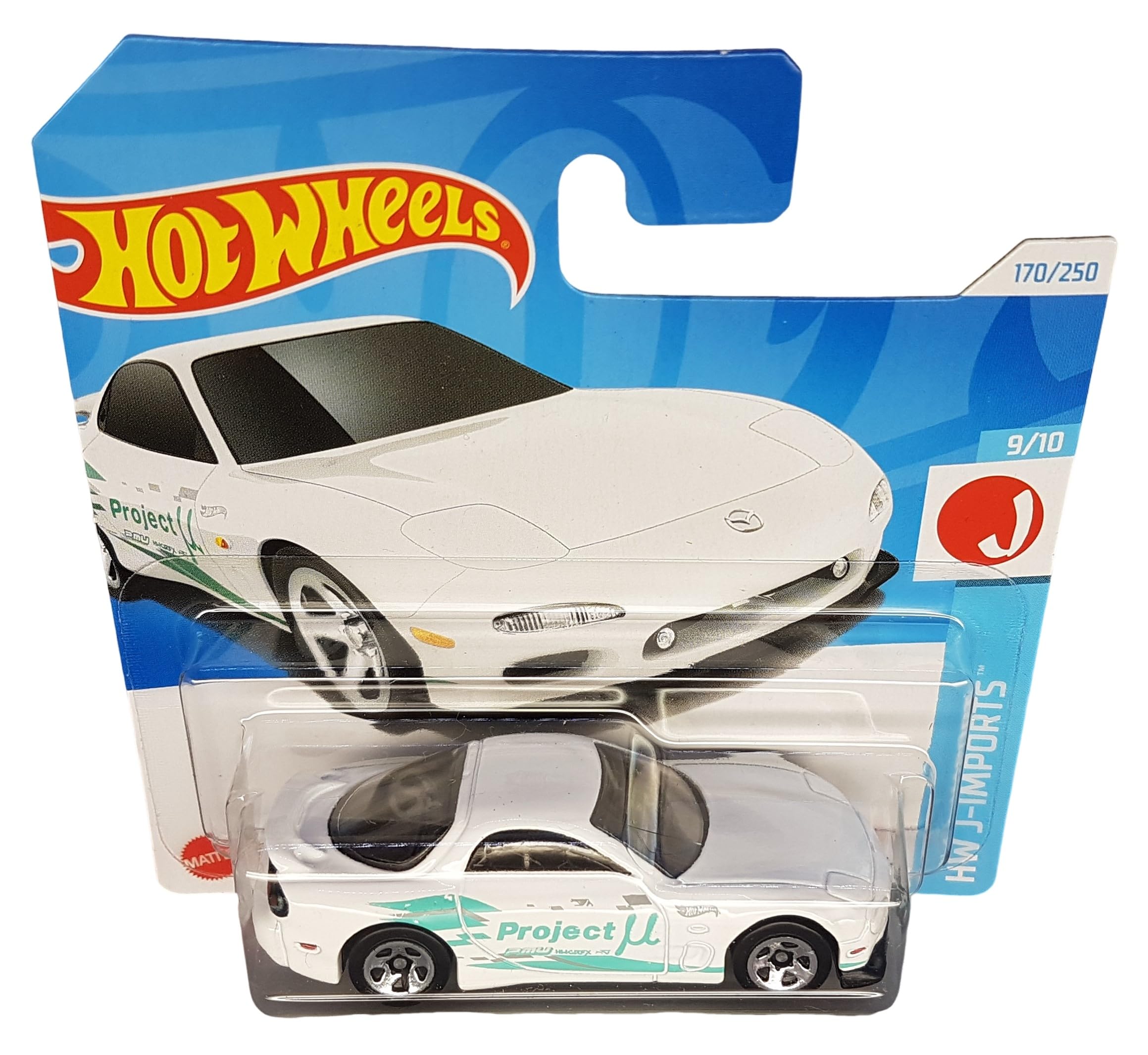 Hot Wheels - ´95 Mazda RX-7 - HW J-Imports 9/10 - HTC46 - Short